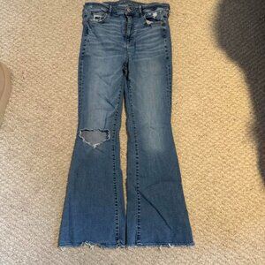 American Eagle Super High-Rise Flare Jeans